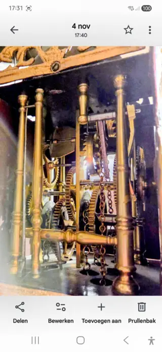 ✴️ANTIEKE STOELKLOK ✴️