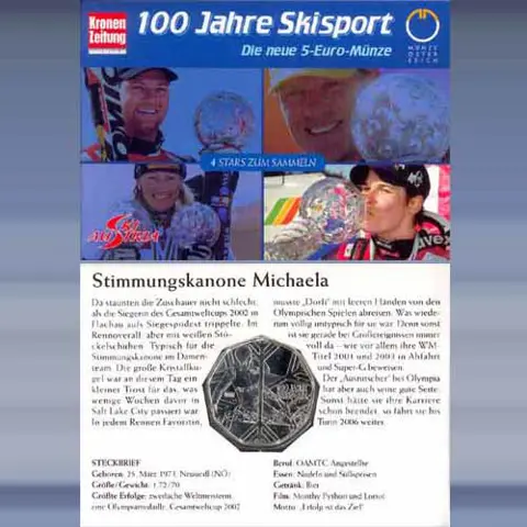 Oostenrijk 5 euro, Michaela... (2005)