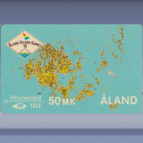 Map of Åland (1991)