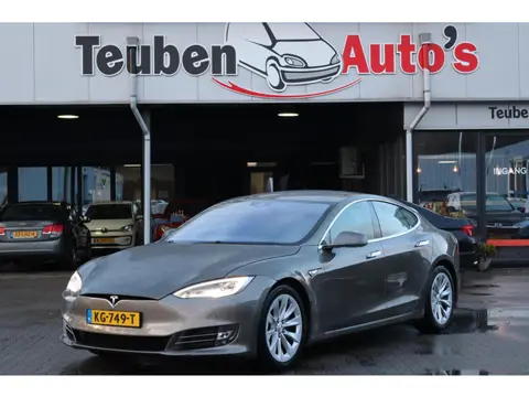 Tesla Model S 75D Base 88% SOH, BTW auto, Cold weather-pakket, Lederen interieur, Stoel- en stuurver