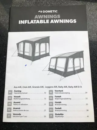 Dometic Club Air All-Season 330 S Opblaasbare Voortent