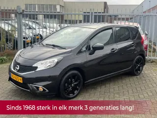 Nissan Note 1.2 Black Edition Sport! NL AUTO NAP! 1e eigenaar! Navi l Cruise l Airco l 16'LM l Spoil