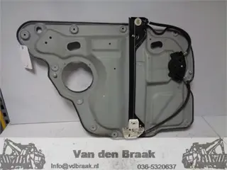 Volkswagen Touran 2003-2010 Raammechaniek rechtsachter handbediend