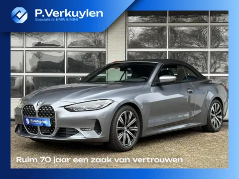 BMW 4-serie Cabrio 420i High Executive | NEKVERWARMING | DRIVING ASS. PROFF. | HEAD UP | KEYLESS ENT