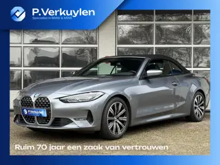 BMW 4-serie Cabrio 420i High Executive | NEKVERWARMING | DRIVING ASS. PROFF. | HEAD UP | KEYLESS ENT