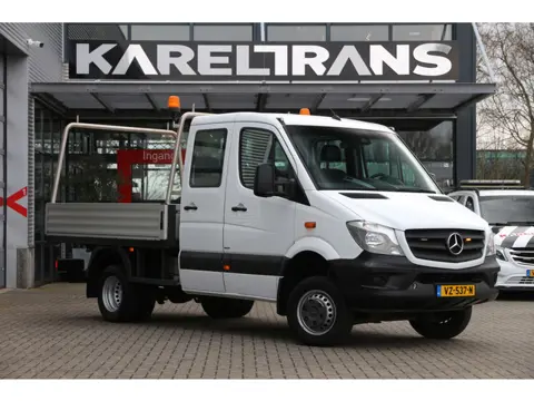 Mercedes-Benz Sprinter 516 CDI | Aut. | 4x4 | ZG1 | Euro 6 | Open laadbak | Cruise | Airco..