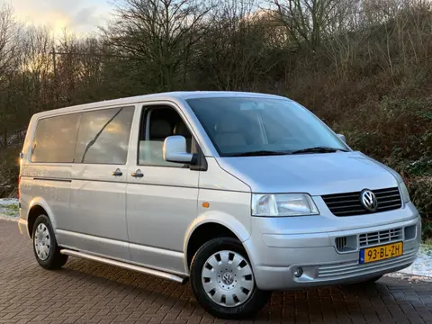 Volkswagen Transporter 1.9 TDI 340 LANG DUBBELCABINE AIRCO CRUISE 77KW 105PK ! 2004 YOUNGTIMER