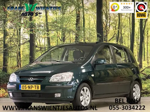 Hyundai Getz 1.6i-16V GLS | Automaat! | 5 Deurs | Origineel Nederlands | Leuke Beginnersauto! | Elek