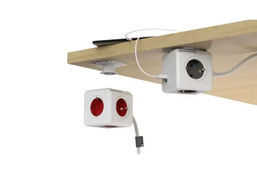 Allocacoc PowerCube Extended USB Grijs - 3m