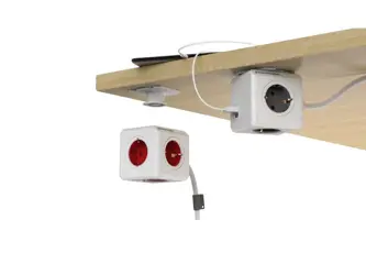 Allocacoc PowerCube Extended USB Grijs - 3m