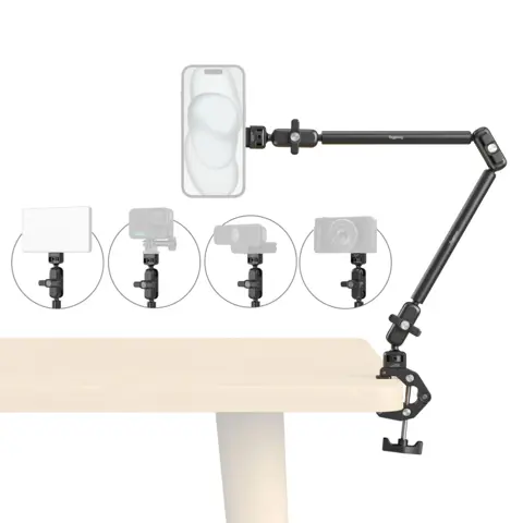 SmallRig 5626 Desktop Magic Arm With Crab-Shaped Clamp Kit