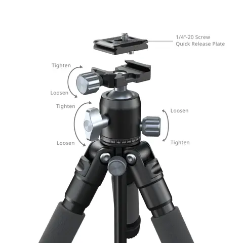 SmallRig 5470 VT-20PRO Portable Desktop Tripod