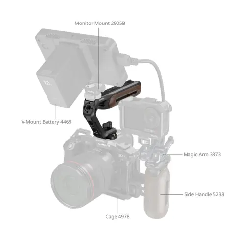 SmallRig 5251 Top Handle With Nato Clamp