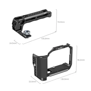 SmallRig 5766 Cage Kit For Canon EOS R50 V (Black)