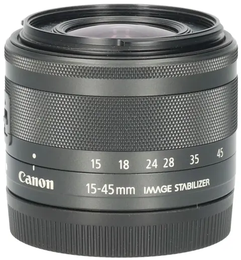 Tweedehands Canon EF-M 15-45mm f/3.5-6.3 IS STM - Zwart CM5318