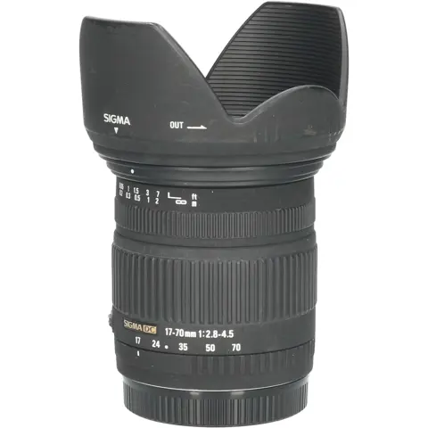 Tweedehands Sigma 17-70mm f/2.8-4.5 AF Dc Canon CM4800