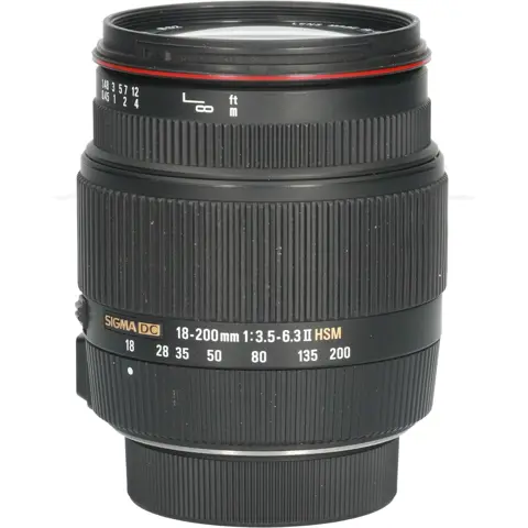 Tweedehands Sigma 18-200mm f/3.5-6.3 II DC OS HSM - Nikon CM4956