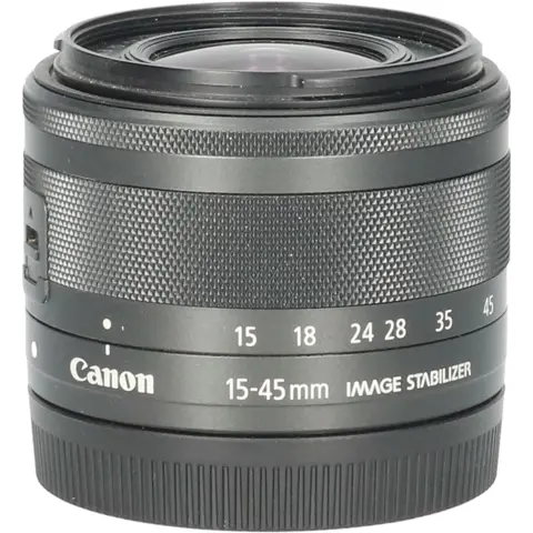 Tweedehands Canon EF-M 15-45mm f/3.5-6.3 IS STM - Zwart CM4796
