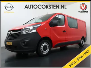 Opel Vivaro D126PK Dubbele Cabine 5-Persoons L2H1 Trekhaak Camera Navi Airco Cruise Control Pdc Spor