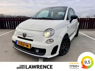 Fiat 500 1.4-16V Abarth Lounge | Pano-dak | Leer | Xenon | ECC airco | Elec. ramen | CPV | Onderhoud