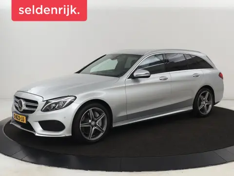 Mercedes-Benz C-klasse 400 4Matic AMG | 333pk | Head-Up |  Adaptive cruise | Leder | Trekhaak | Luch