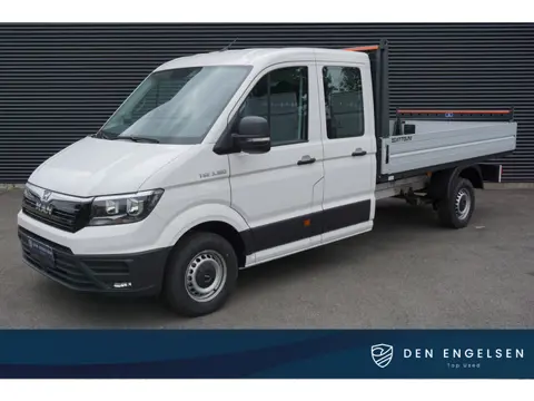 MAN TGE 3.180 180PK Automaat L4 Dubbele cabine Open Laadbak Pick-Up 3,5T Trekhaak ACC Apple Carplay 