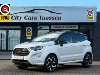 Ford EcoSport 1.0 EcoBoost ST-Line Black automaat 125 pk navigatie camera climate ctr half leder/alc