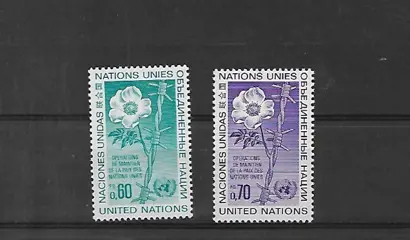UNO-Geneve Michel nr. 54-55 Postfris