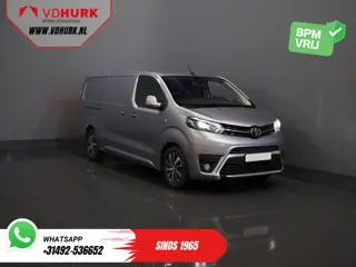 Toyota PROACE Electric Worker 75 kWh 330km WLTP L3 Snellader/ Xenon/ 2x Schuifdeur/ Head-Up/ Standka