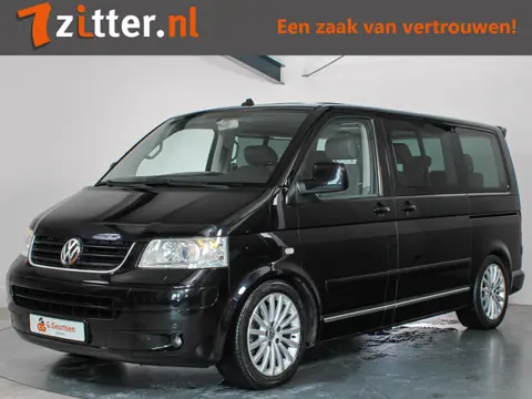 Volkswagen T5 Multivan 3.2 V6, 235PK, Highline, 7-Persoons, Trekhaak, Xenon, Leder, Schuifdak, Navig