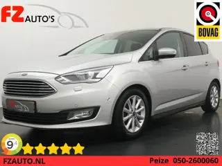 Ford C-Max 1.5 Titanium Automaat - Elektrische achterklep - Stoelverwarming - Navigatie - Elektrisch