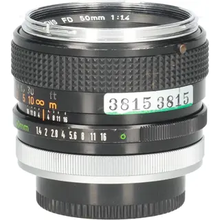 Tweedehands Canon 50mm f/1.4 FD S.S.C. CM3815