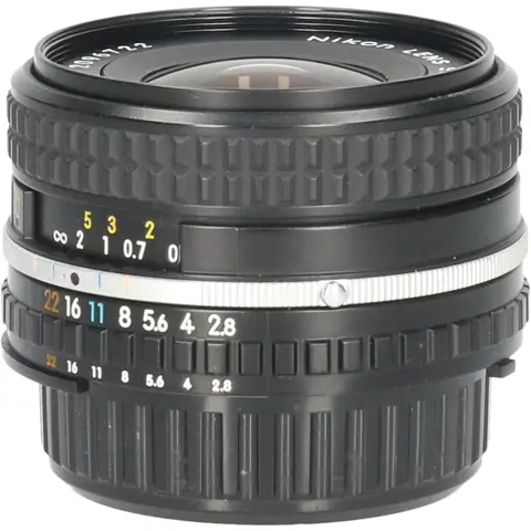 Tweedehands Nikon 28mm f/2.8 E Series - Chrome CM3810