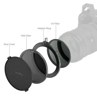 SmallRig 4781 82mm UV en VND Filter Kit