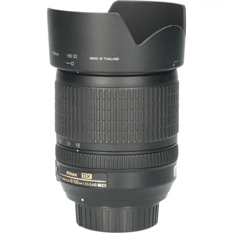 Tweedehands Nikon AF-S 18-105mm f/3.5-5.6G VR DX CM4657