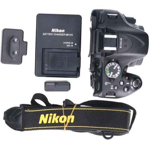 Tweedehands Nikon D5200 Body zwart CM4899