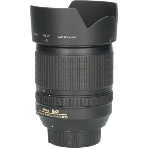 Tweedehands Nikon AF-S 18-105mm f/3.5-5.6G VR DX CM4868