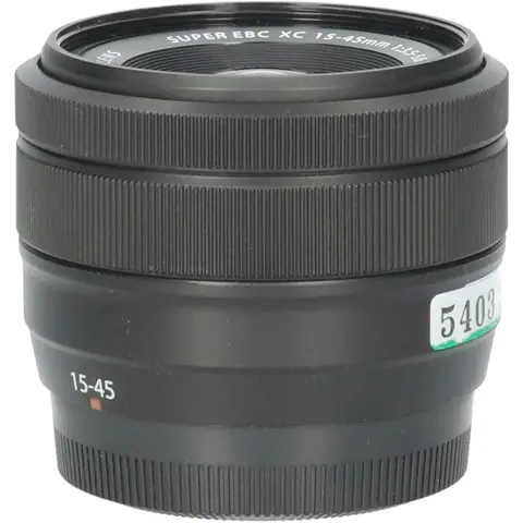 Tweedehands Fujifilm XC 15-45mm f/3.5-5.6 OIS PZ Zwart CM5403