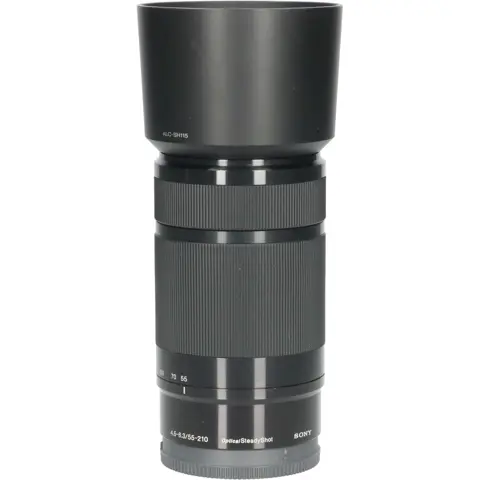 Tweedehands Sony 55-210mm f/4.5-6.3 OSS E-mount Zwart CM5173