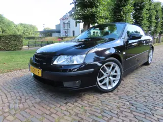 Saab 9-3 Cabrio 1.8t Vector 150 PK!! Ecc Cruisecontrol Leer Sportstoelen Stoelverwarming Navigatie L