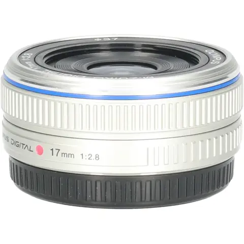 Tweedehands Olympus M.Zuiko Digital 17mm f/2.8 Pancake - Zilver CM5491