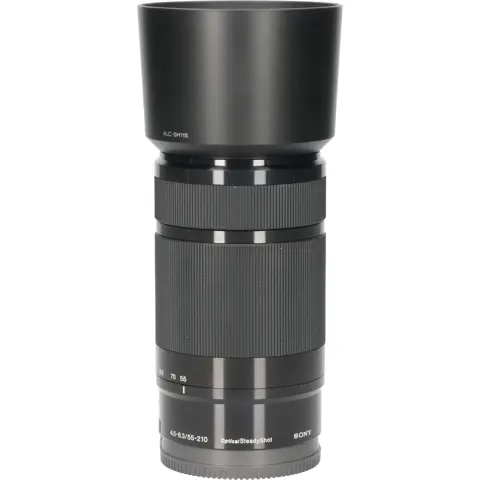 Tweedehands Sony 55-210mm f/4.5-6.3 OSS E-mount Zwart CM4627
