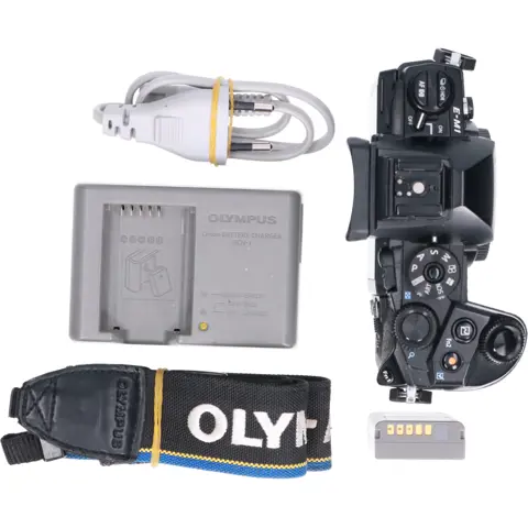 Tweedehands Olympus E-M1 Zwart - Body CM4786
