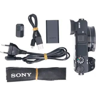 Tweedehands Sony A6000 Body Zwart CM5153