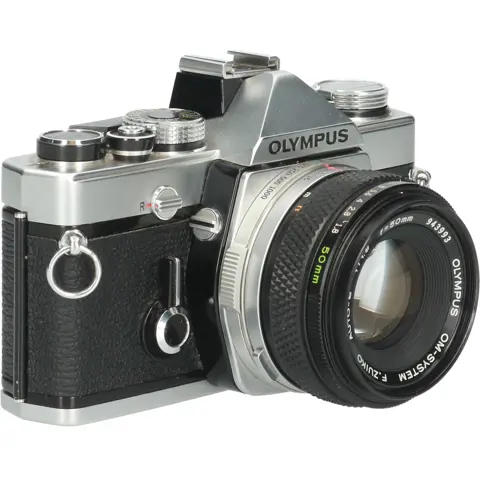 Tweedehands Olympus OM-1 + Olympus Auto-S Zuiko 50mm f/1.8 CM5027