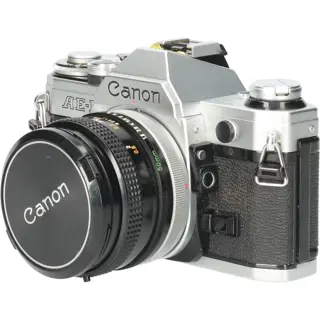 Tweedehands Canon AE-1 met FD 50mm f/1.8 CM5242
