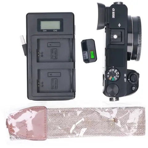 Tweedehands Sony A6000 Body Zwart CM4628