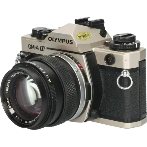 Tweedehands Olympus OM-4 Ti met Zuiko MC AUTO-S 50mm F/1.4 CM5251