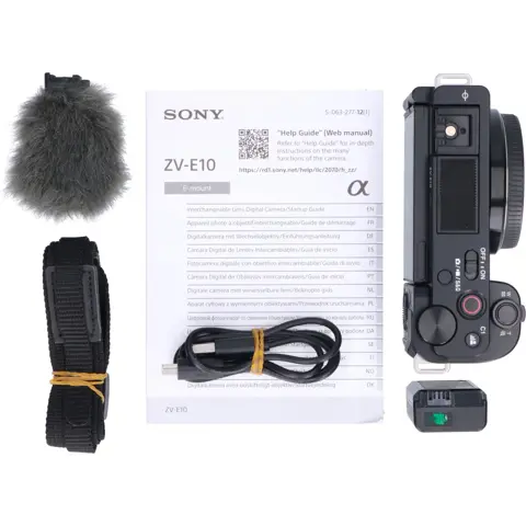 Tweedehands Sony ZV-E10 Body CM5507