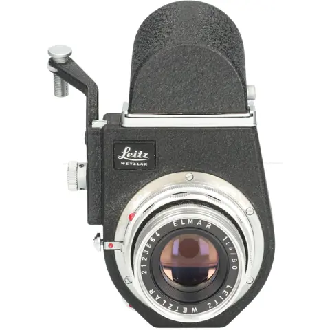 Tweedehands Leica Leitz Visoflex IIII met 90mm f/4 Elmar CM5068
